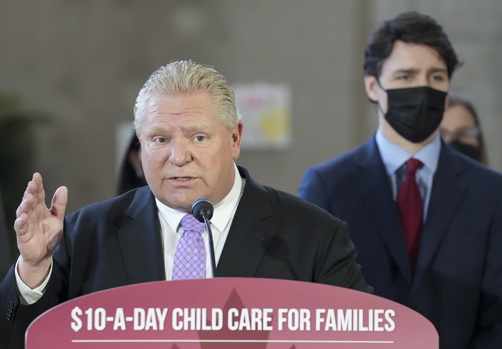 L'Ontario tente de stimuler l'adhésion aux garderies à 10$ avec des modifications
