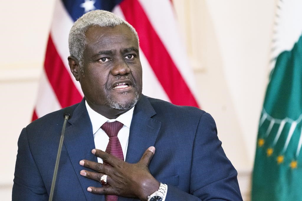 Un dirigeant de l'Union africaine, Moussa Faki Mahamat, sera à Ottawa mercredi