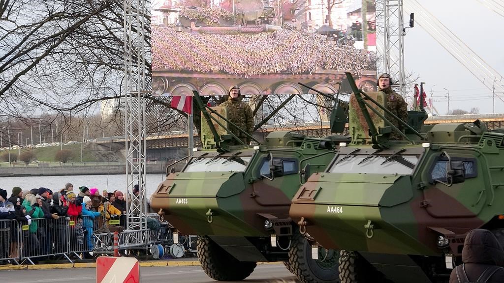 Tous les voisins de la Russie sont en danger, selon la Lettonie