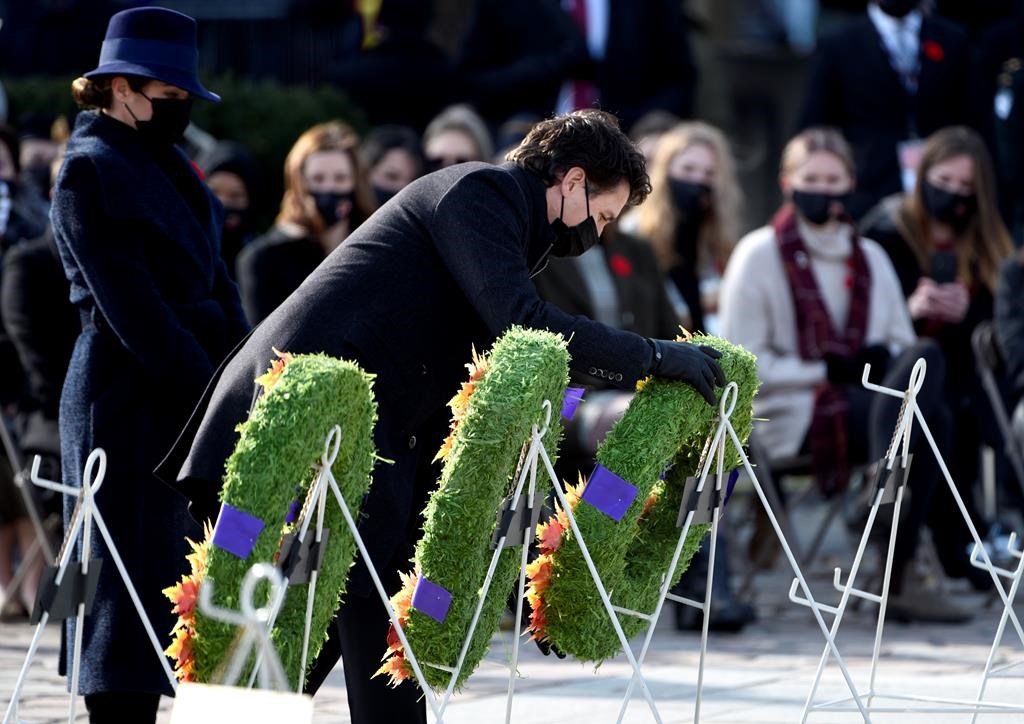 Justin Trudeau manquera la cérémonie nationale du jour du Souvenir