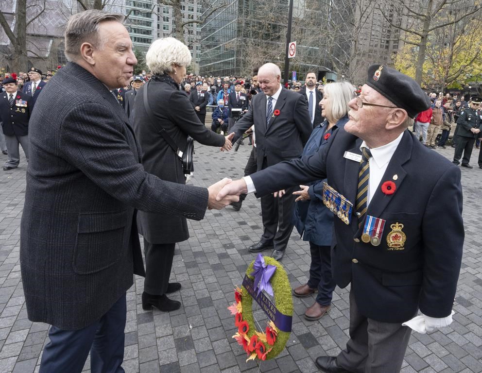 Legault salue le courage de ceux qui défendent la «vraie liberté» en Ukraine