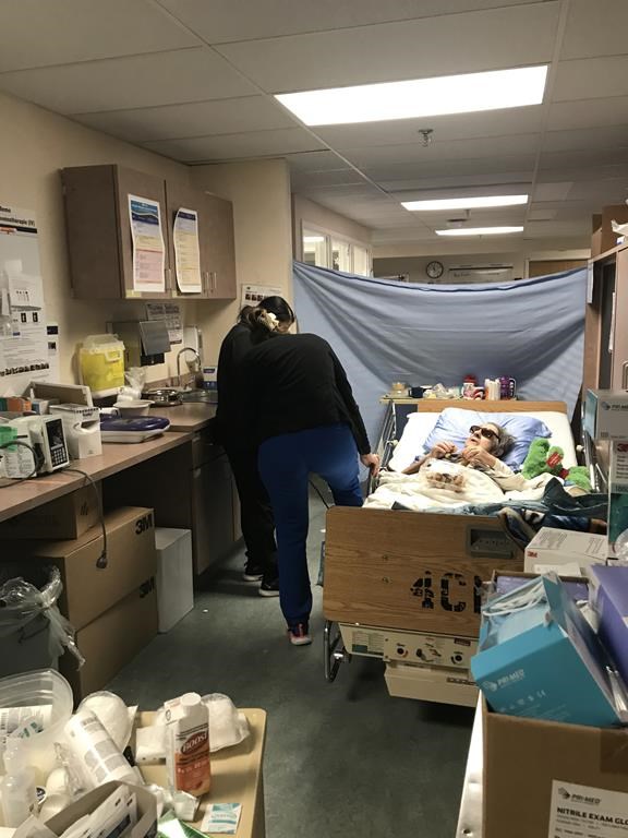 Une aînée est placée dans une salle des fournitures dans un hôpital du N.-B.