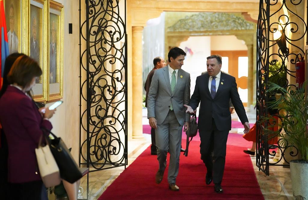 Justin Trudeau et François Legault tiendront une rencontre de travail le 16 décembre