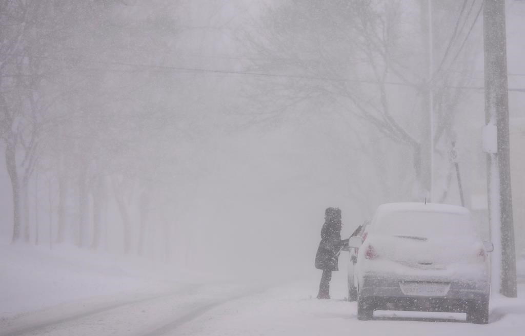 Une tempête hivernale provoque la fermeture d'écoles dans les Maritimes