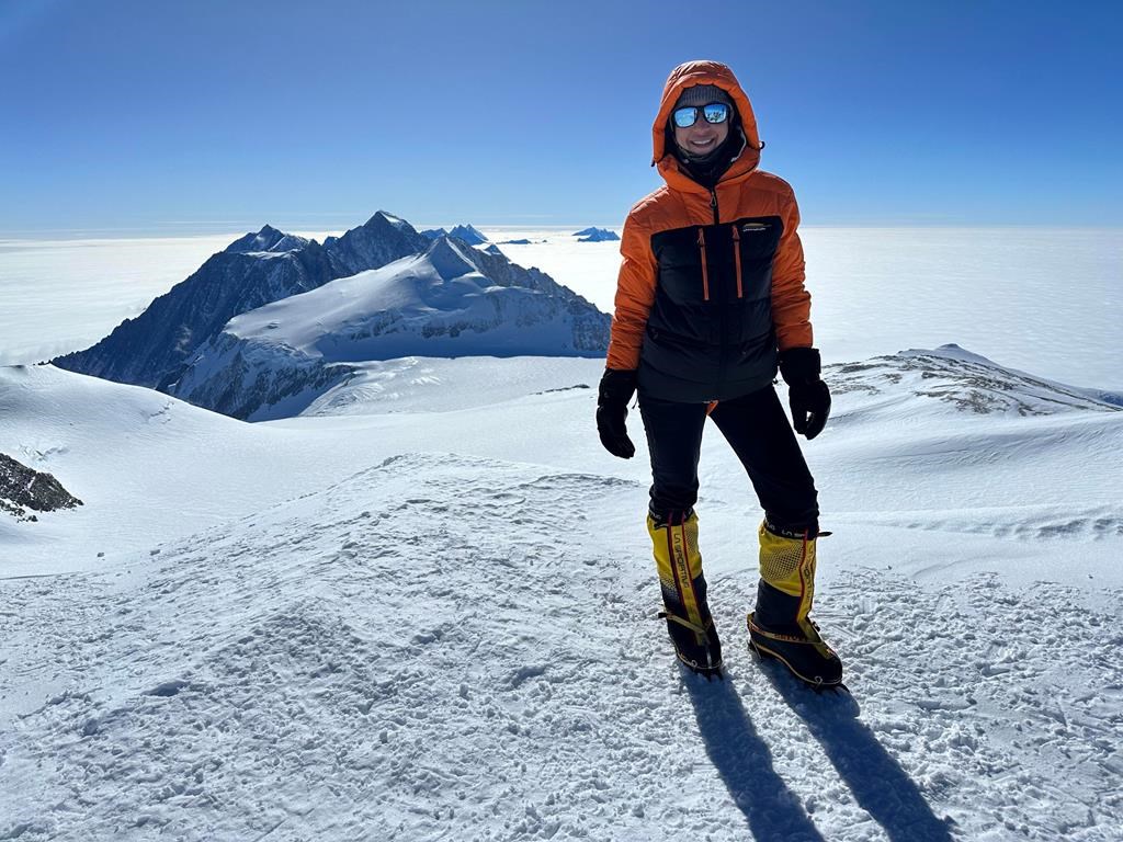 Marie-Pier Desharnais devient la première femme à grimper les sept plus hauts volcans