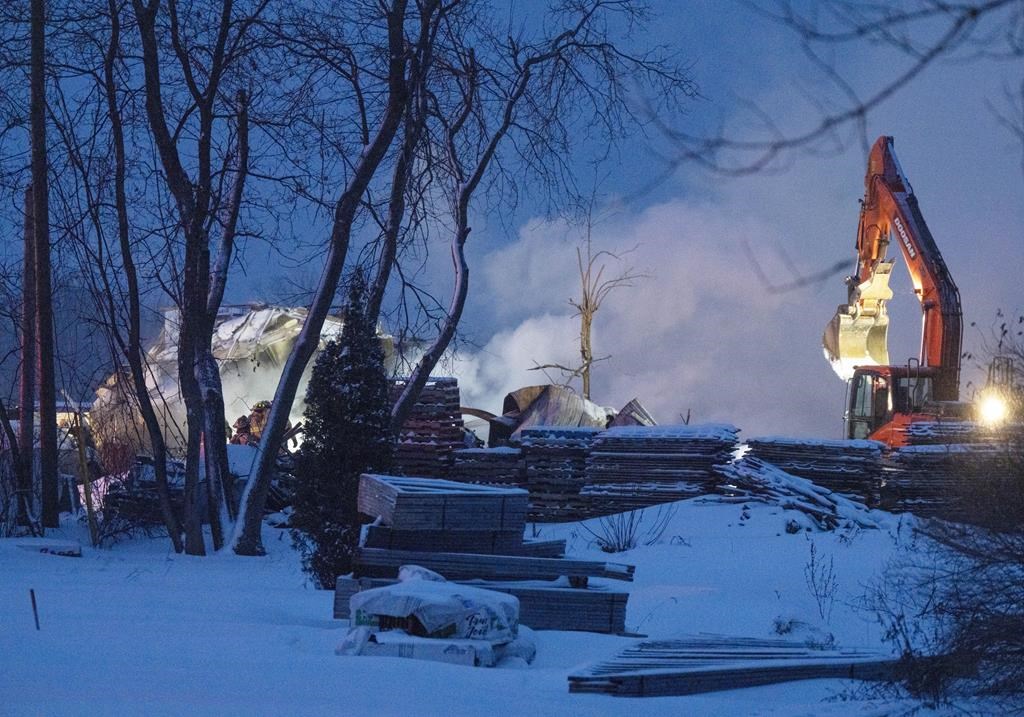 Messe de solidarité célébrée à Saint-Roch-de-l'Achigan, trois jours après l'explosion