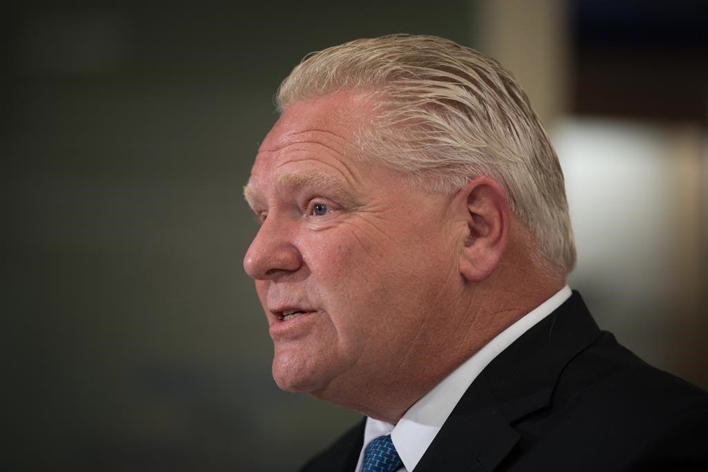 Doug Ford espère un maire de Toronto qui sera contre le «définancement» de la police