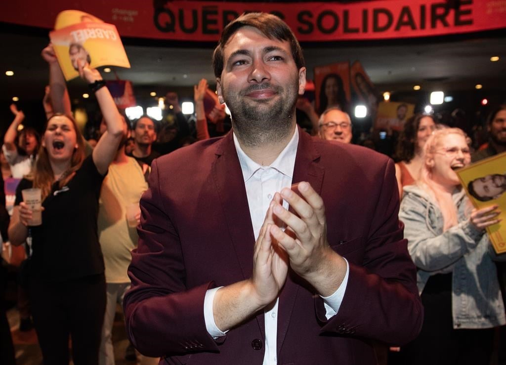 La victoire solidaire, une défaite de la «politique de division», selon Nadeau-Dubois