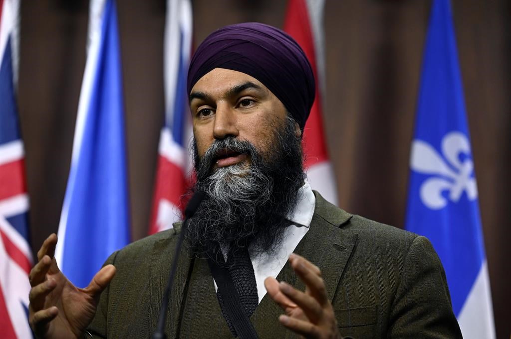 Jagmeet Singh part en tournée pour promouvoir le budget fédéral