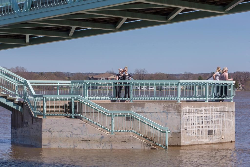 Les niveaux d'eau sous surveillance au Nouveau-Brunswick