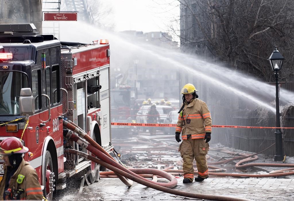Nord-est de Montréal: incendie criminel dans un établissement licencié lundi matin