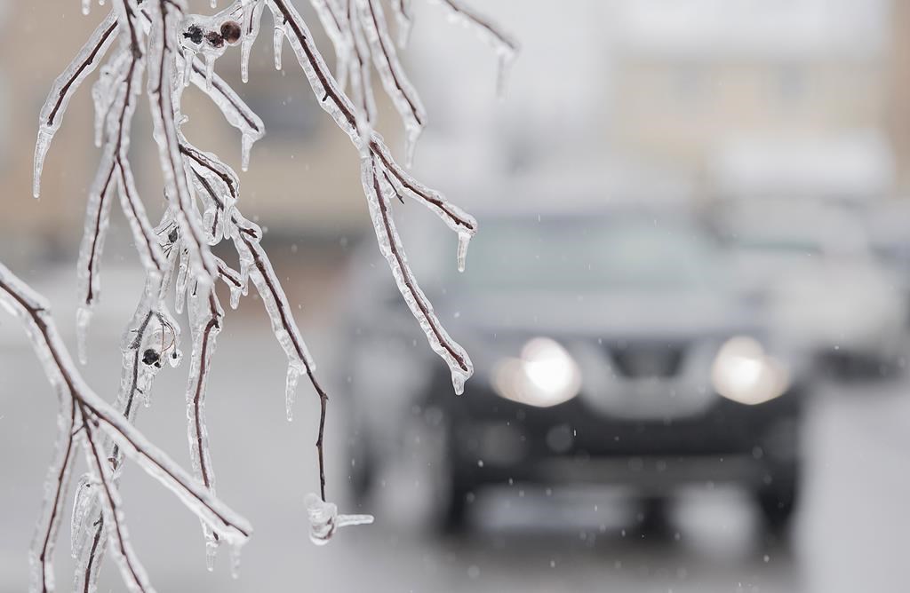 Sud-ouest du Québec: pluie verglaçante mercredi, de 10 à 20 mm à Montréal