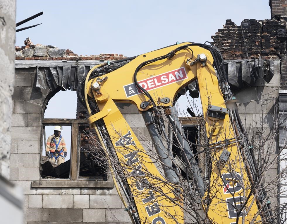Ensemble Montréal réclame une enquête sur l'incendie du Vieux-Montréal