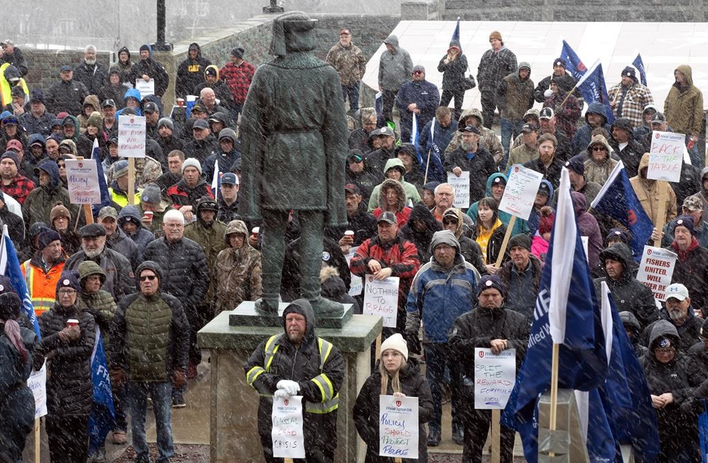 Des pêcheurs de crabe de Terre-Neuve-et-Labrador manifestent contre les prix
