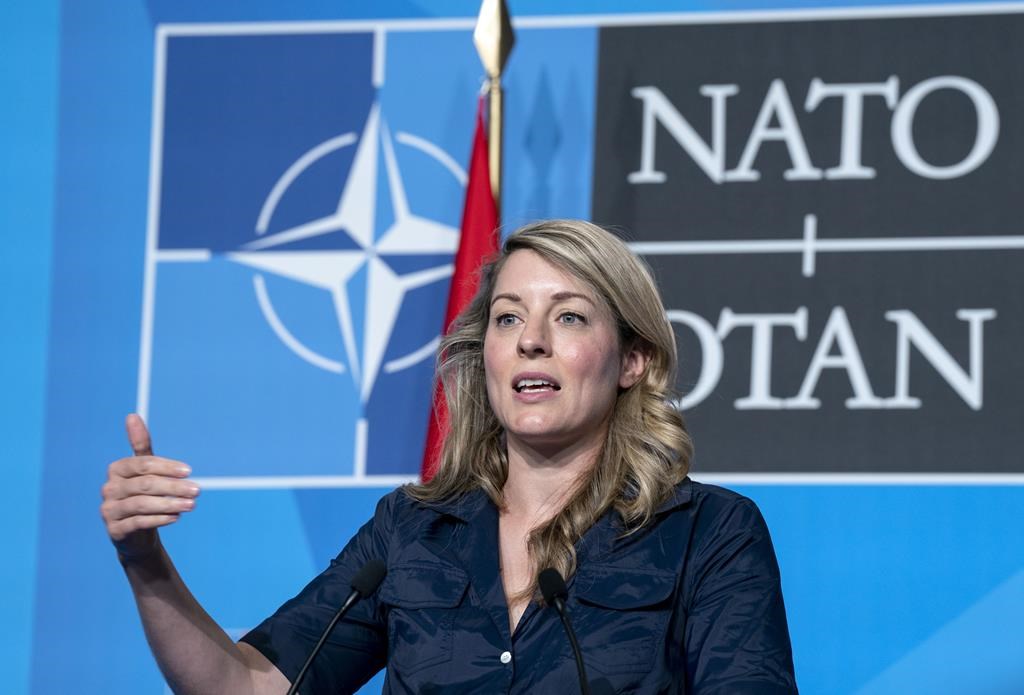 Canada: la ministre Mélanie Joly participe mardi et mercredi à une réunion de l'OTAN