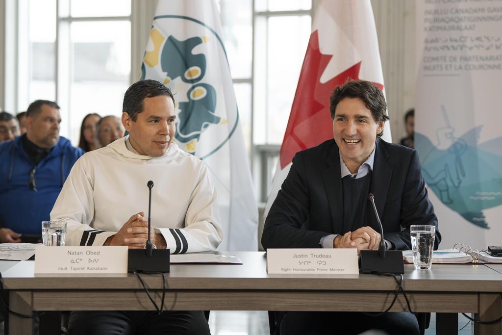 Le premier ministre Justin Trudeau de passage au Labrador pour rencontrer les Inuits