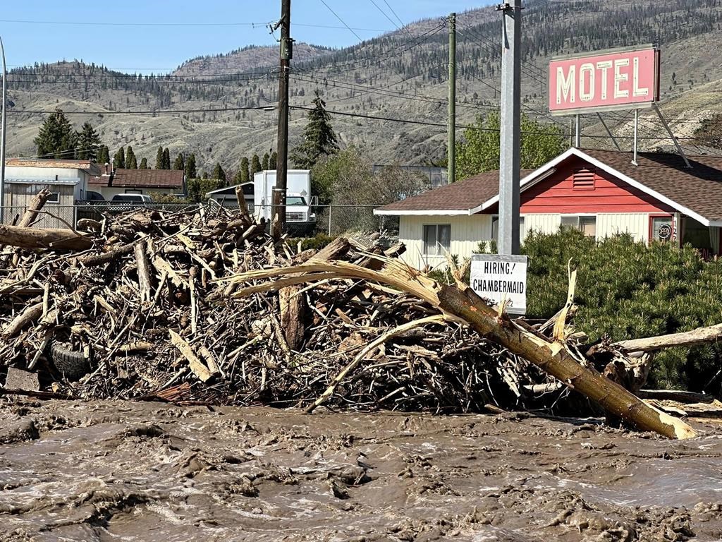 Alerte aux inondations en Colombie-Britannique, dans environ la moitié de la province
