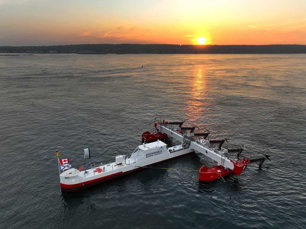 Le ministère des Pêches crée un groupe de travail pour aider l'industrie marémotrice