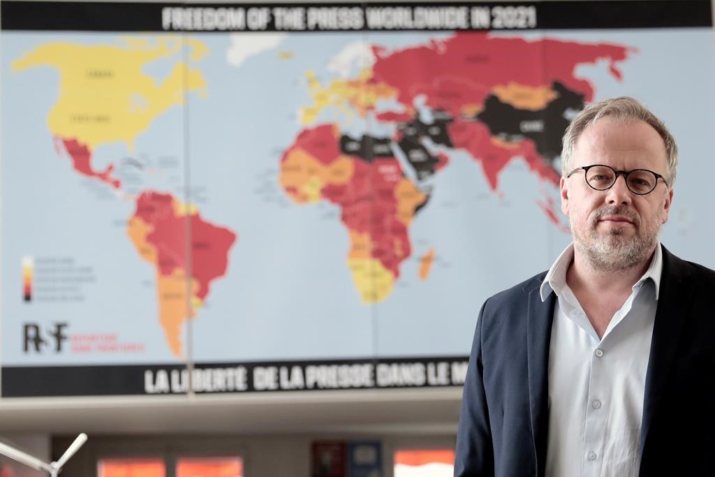 Classement de liberté de presse de Reporters sans frontières: le Canada 15e au monde