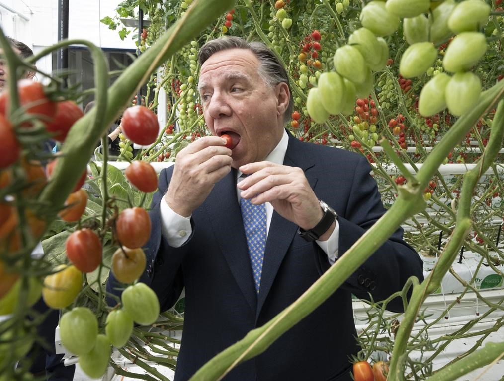 François Legault poursuit les efforts vers l'autonomie alimentaire du Québec