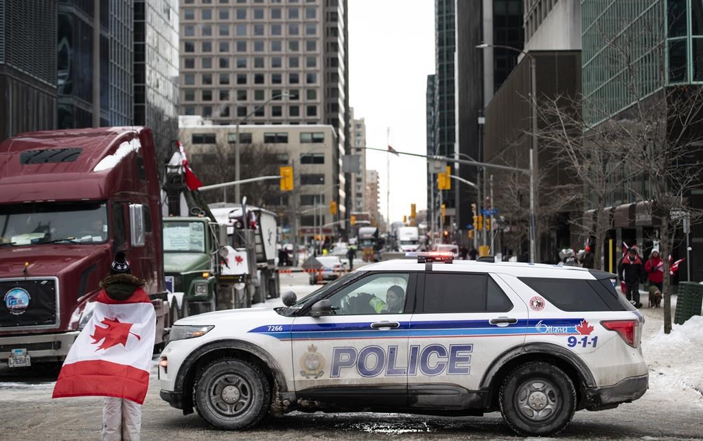 Le «convoi de la liberté» a généré plus de 400 plaintes contre des policiers d'Ottawa
