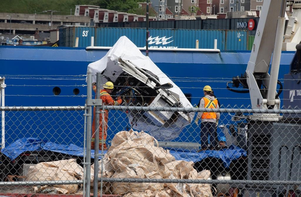 Un opérateur donne un aperçu de la récupération du Titan au large de Terre-Neuve