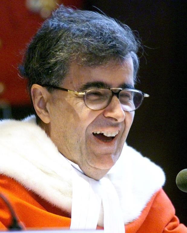 Décès de l'ex-juge à la Cour suprême Louis LeBel