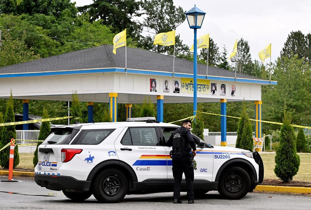 Meurtre d'un chef sikh en C.-B.: les suspects auraient fui dans un véhicule