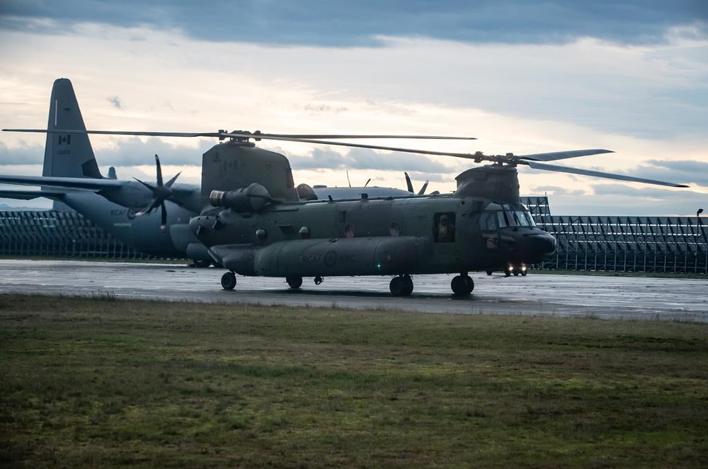 Un hélicoptère de l'Aviation royale canadienne impliqué dans un incident en Ontario