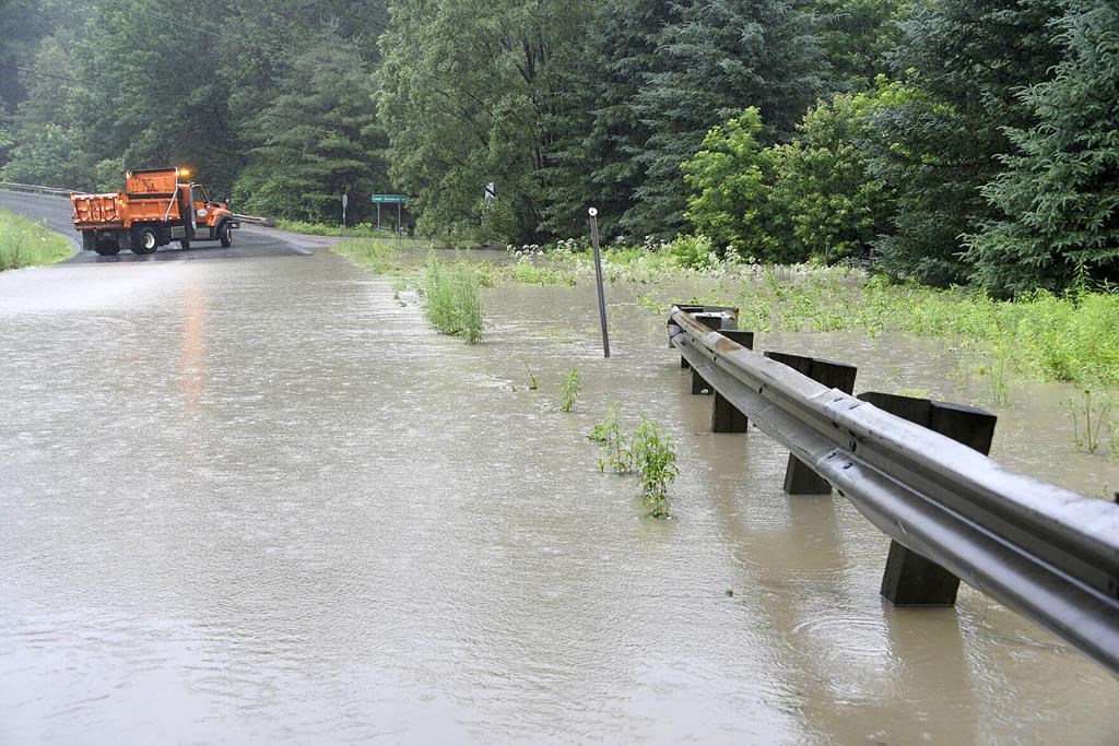 Sherbrooke: menace d'inondation de la St-François dont le niveau a monté en flèche