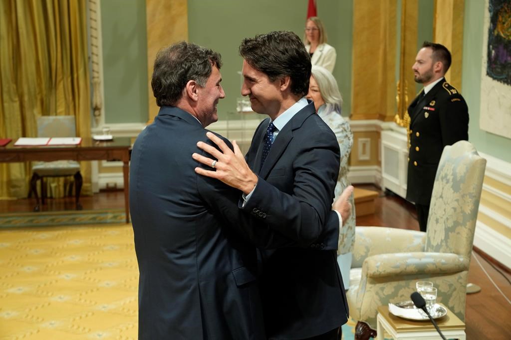 Comme ministre de la Sécurité publique, LeBlanc a plusieurs dossiers en suspens