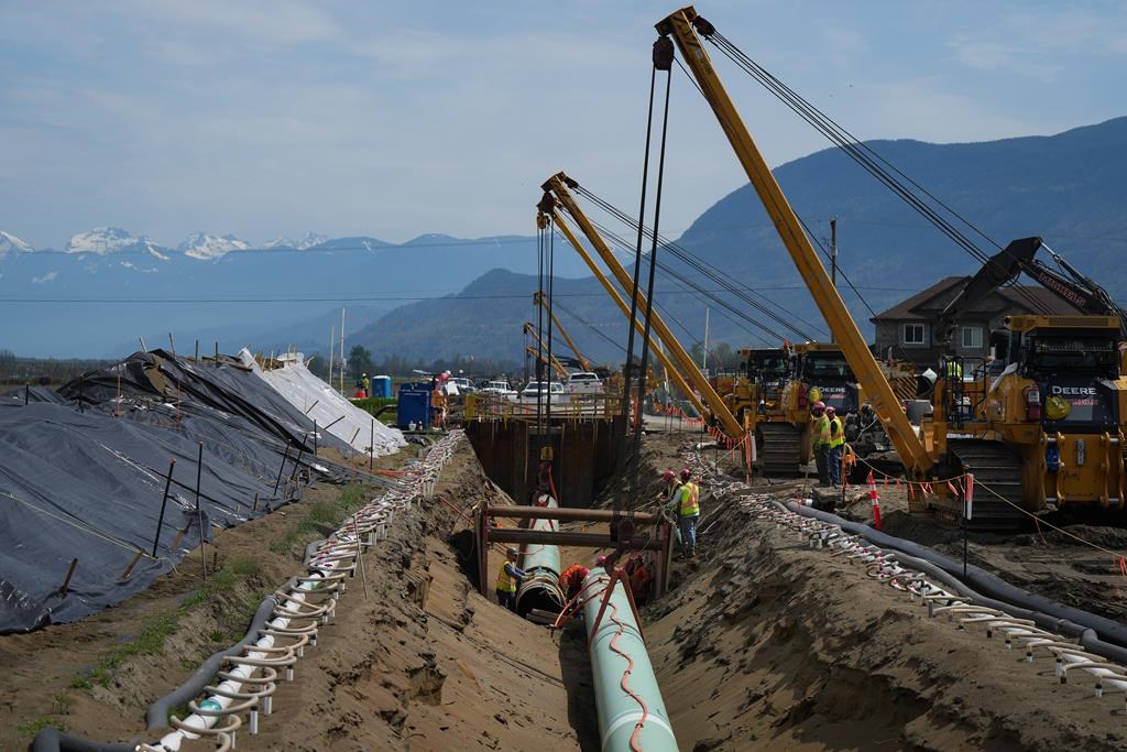 Le projet Trans Mountain pourrait ne pas être terminé dans les délais