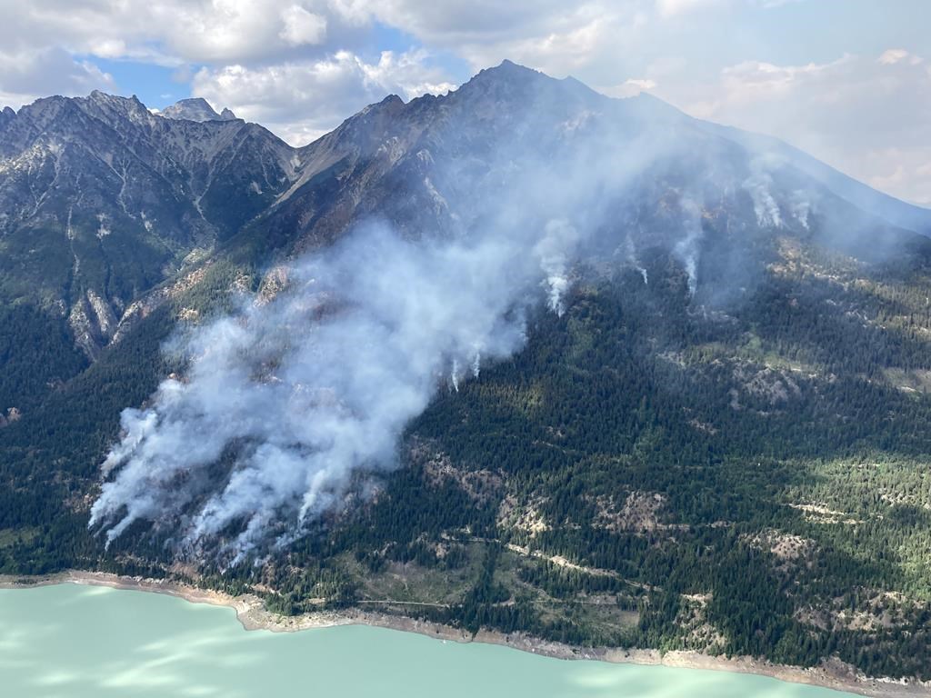 CB: le temps chaud, venteux et sec devrait alimenter les feux de forêt