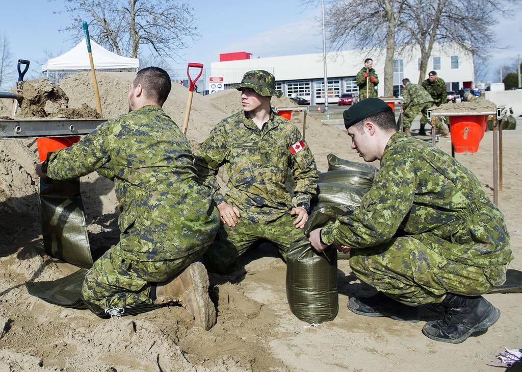 L'armée est un élément clé de la réponse aux catastrophes, dit le ministre Blair
