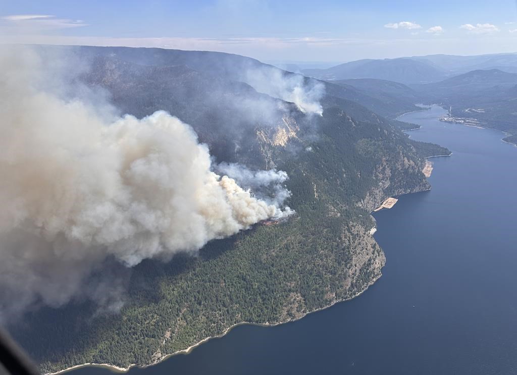 C.-B. et Yukon: autres menaces à des résidents à cause de feux de forêt