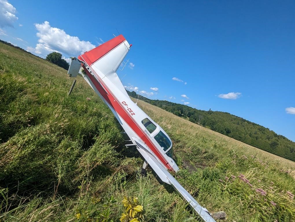 Un petit avion s'écrase près de La Pêche en Outaouais: un blessé