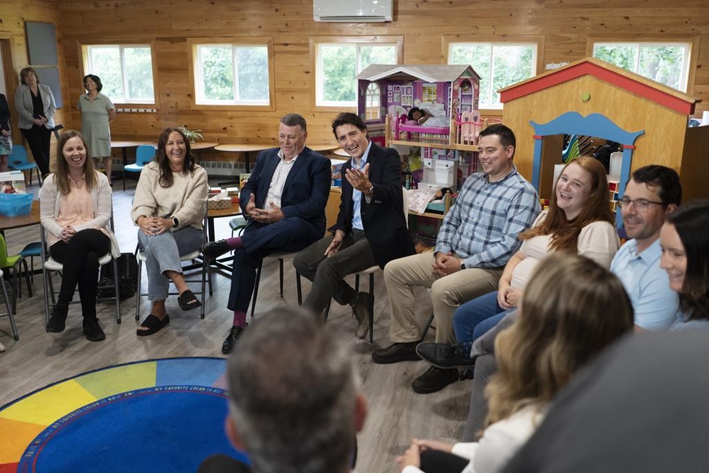Trudeau salue l'ajout de places en garderies à l'Île-du-Prince-Édouard