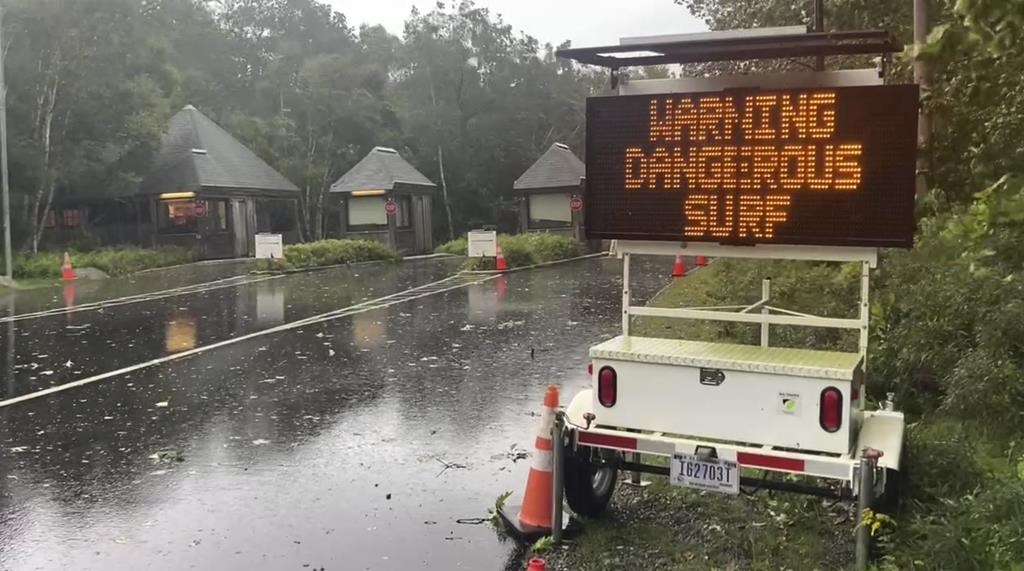 La tempête Lee apporte beaucoup de pluie et des forts vents en N.-É. et au N.-B.