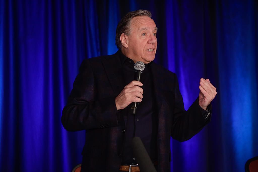 Près d'une centaine de jeunes de l'aile jeunesse de la CAQ sont réunis en Montérégie