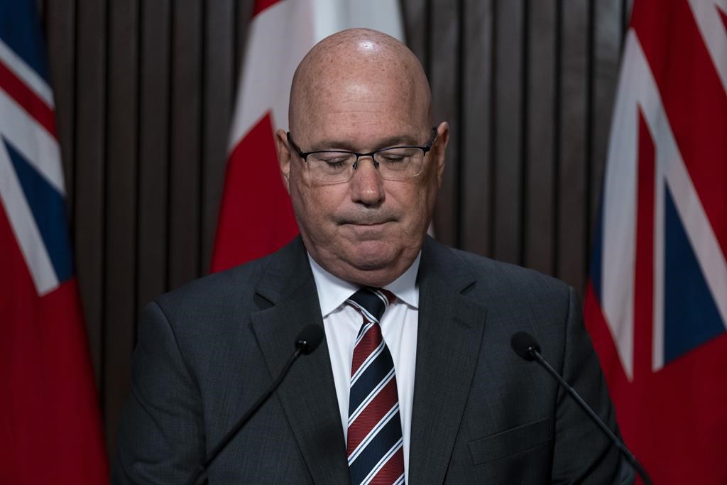 Le ministre ontarien du Logement démissionne après l'affaire de la «ceinture verte»