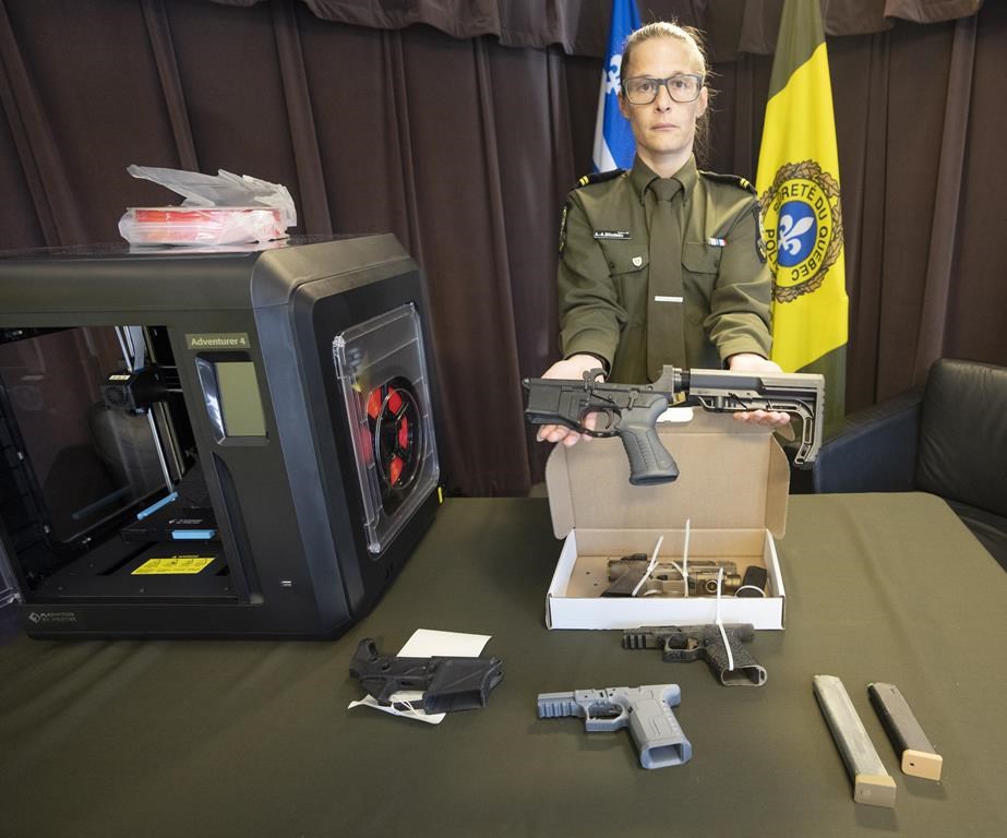 La GRC n'a pas de statistiques sur les armes «fantômes» malgré leur prolification