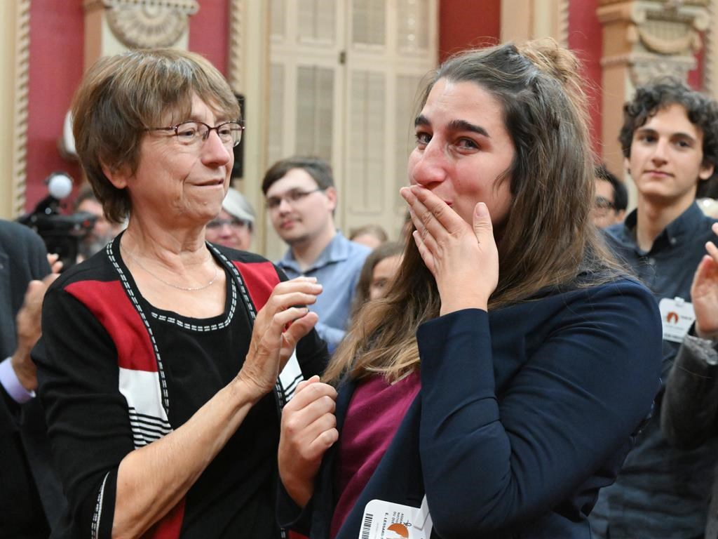 Émilise Lessard-Therrien invite les délégués de QS à «essayer autre chose»