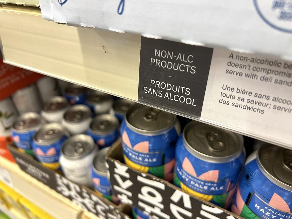 Canada: de grands noms de l'alcool lancent de plus en plus de boissons sans alcool