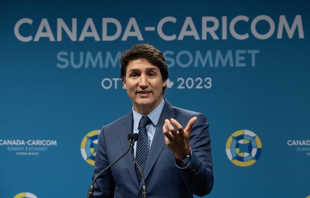 Justin Trudeau lance une flèche à l'élite politique haïtienne, à l'issue du  CARICOM