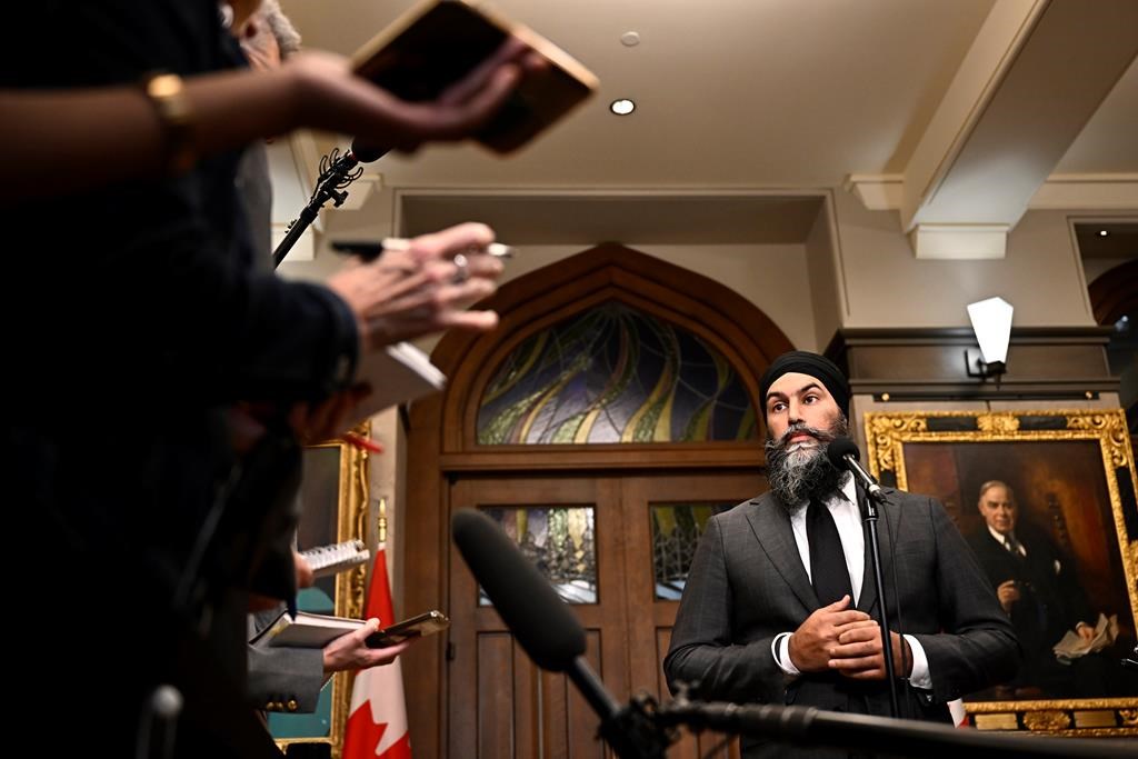 Singh tente d'augmenter la pression sur Trudeau pour qu'il réclame un cessez-le-feu