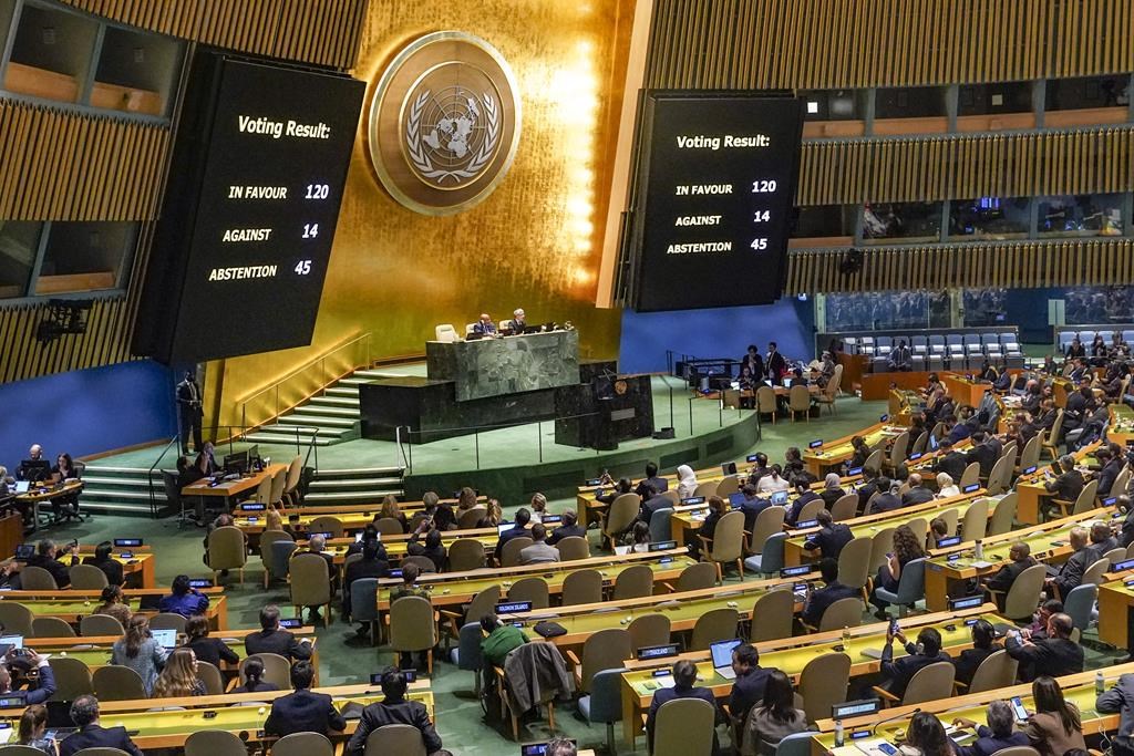 Le Canada voulait que l'ONU qualifie de «cruauté délibérée» les attaques du Hamas