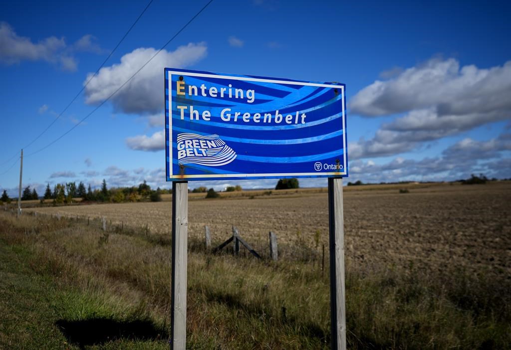 Le gouvernement Ford dépose un projet de loi pour «refermer» la Ceinture de verdure