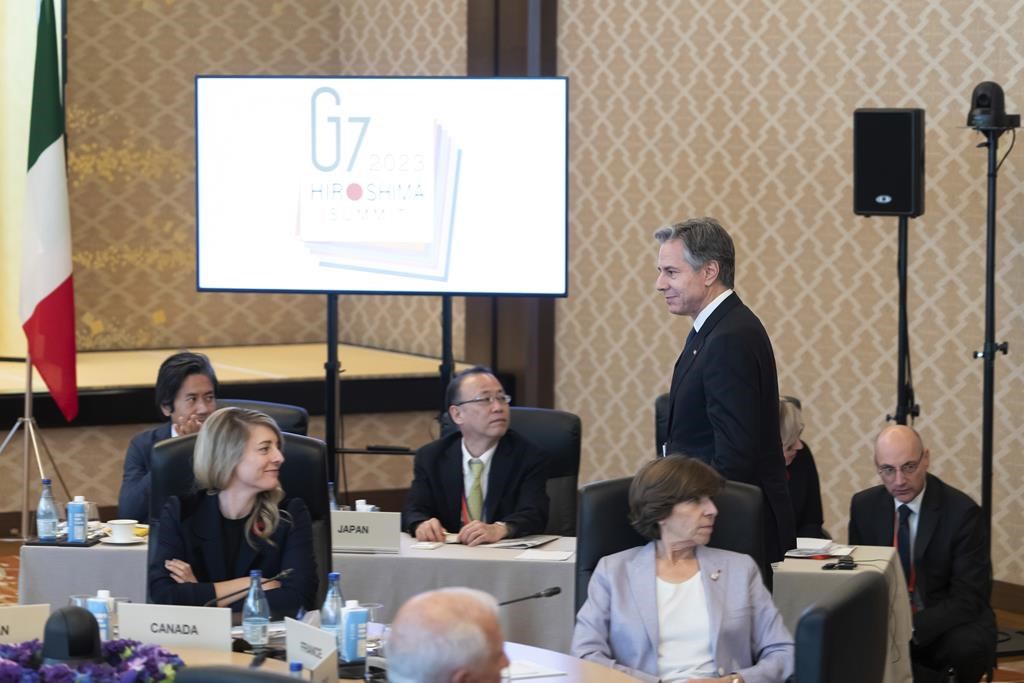 Position unifiée des pays du G7 réunis au Japon sur la guerre entre Israël et le Hamas
