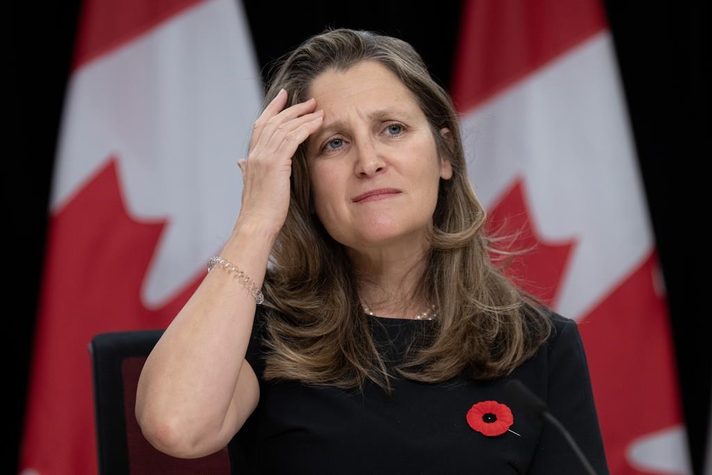 Le logement au cœur de la mise à jour économique de Chrystia Freeland