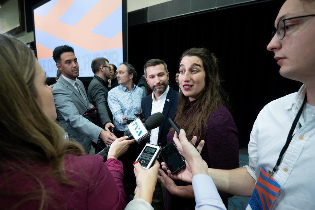 Émilise Lessard-Therrien recevra un salaire de Québec solidaire